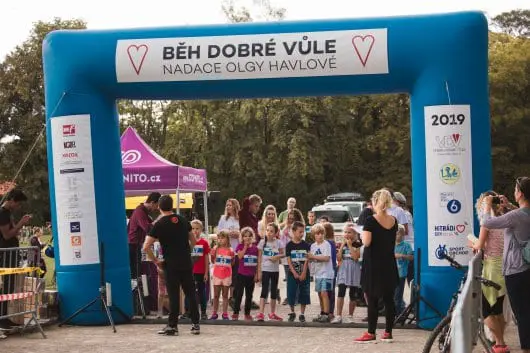 fotka startu závodu