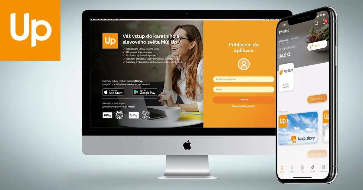 Nová podoba aplikace Můj Up a exkluzivní slevy