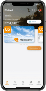 Nová podoba aplikace Můj Up