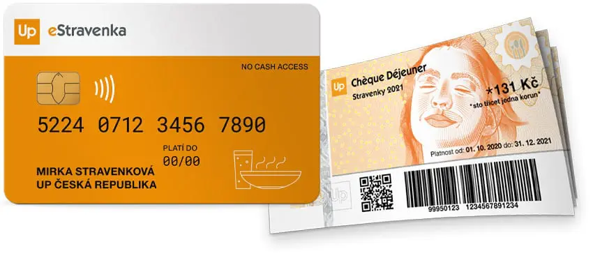 přechod z papírových stravenek na kartu eStravenka