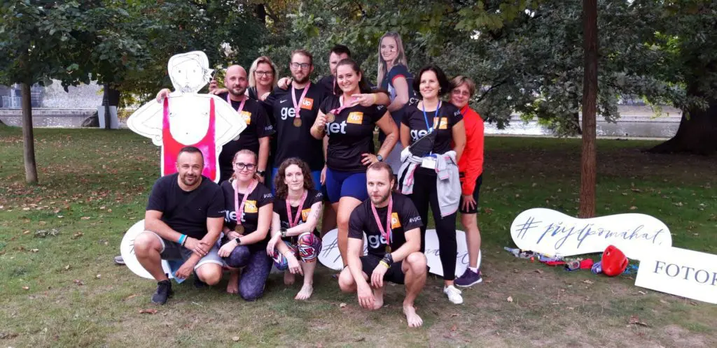 zaměstnanci Up S MEDAILEMI