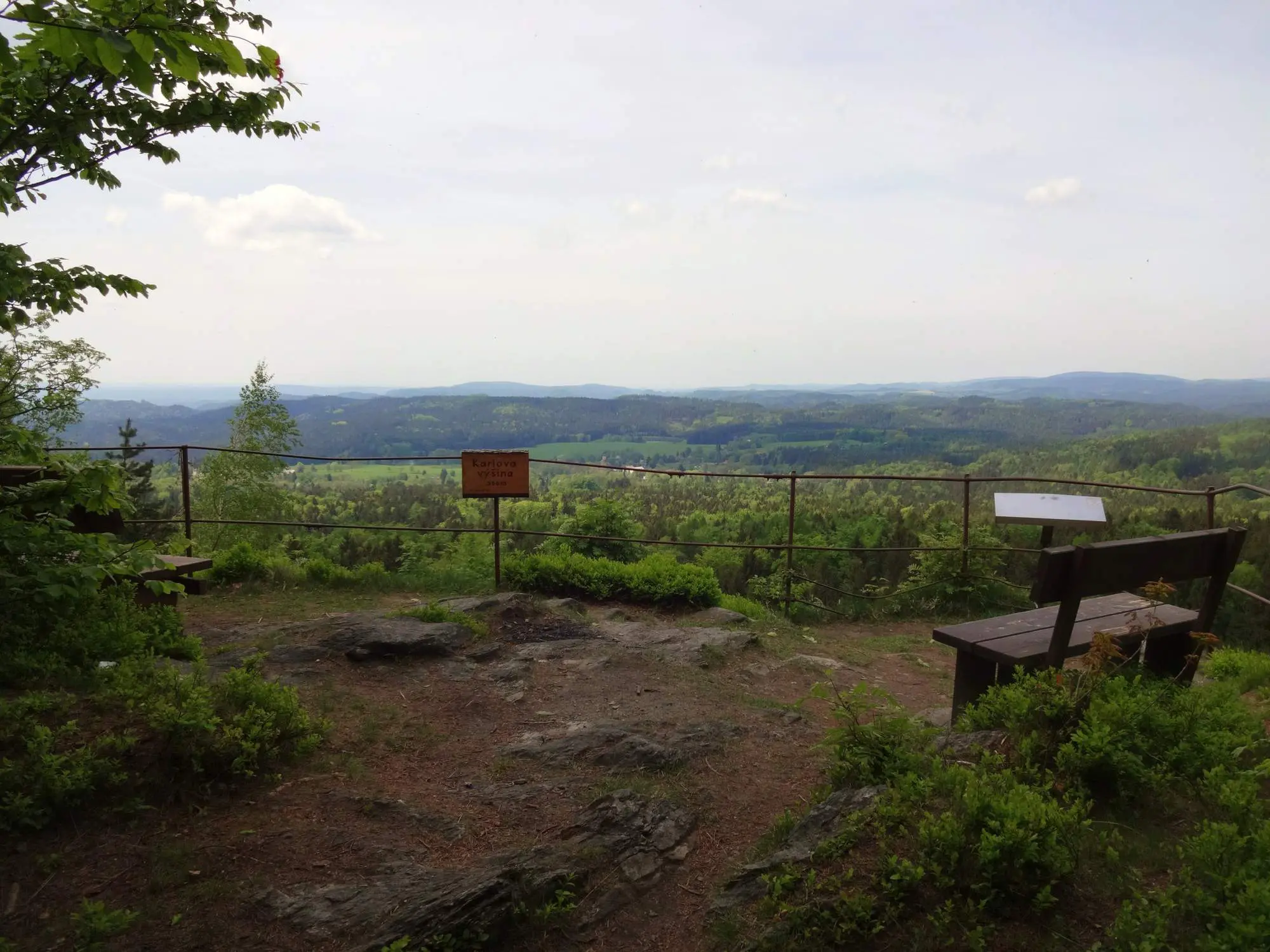výhled do přírody