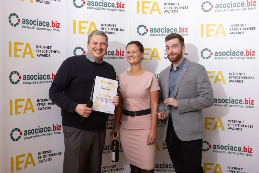 Předávání cen IEA