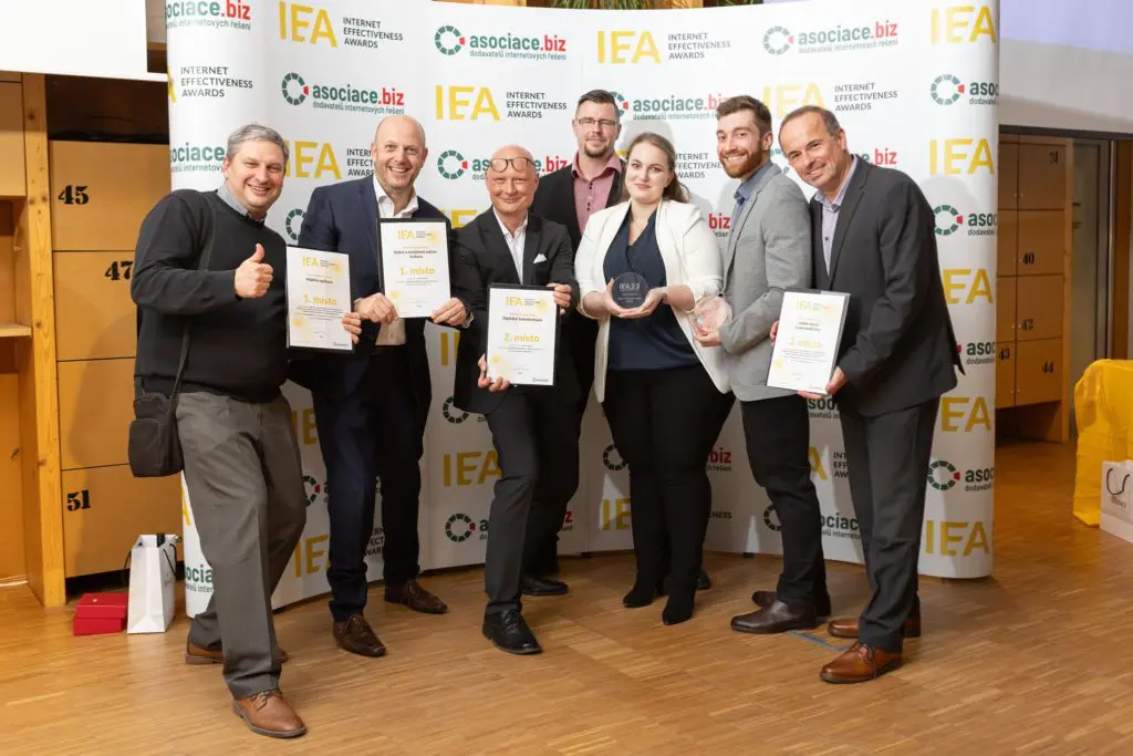 Předávání cen IEA