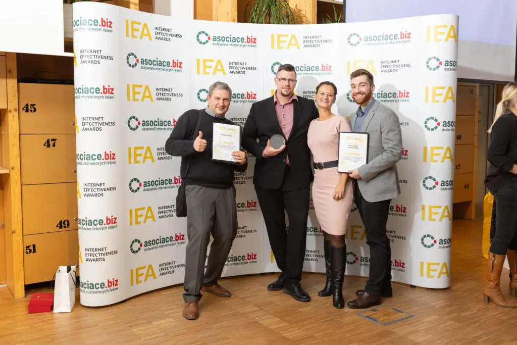 Předávání cen IEA