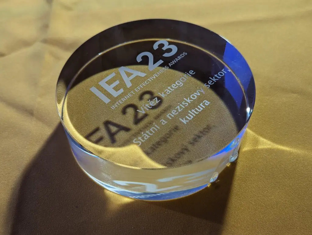 Předávání cen IEA