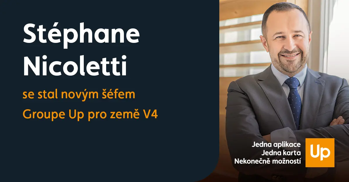 Stéphane Nicoletti se stal novým šéfem Groupe Up pro země V4