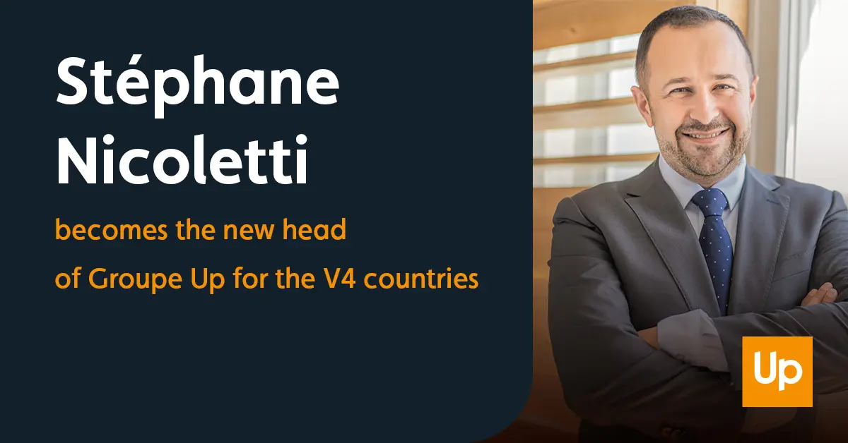 Stéphane Nicoletti becomes the new head of Groupe Up for the V4 countries