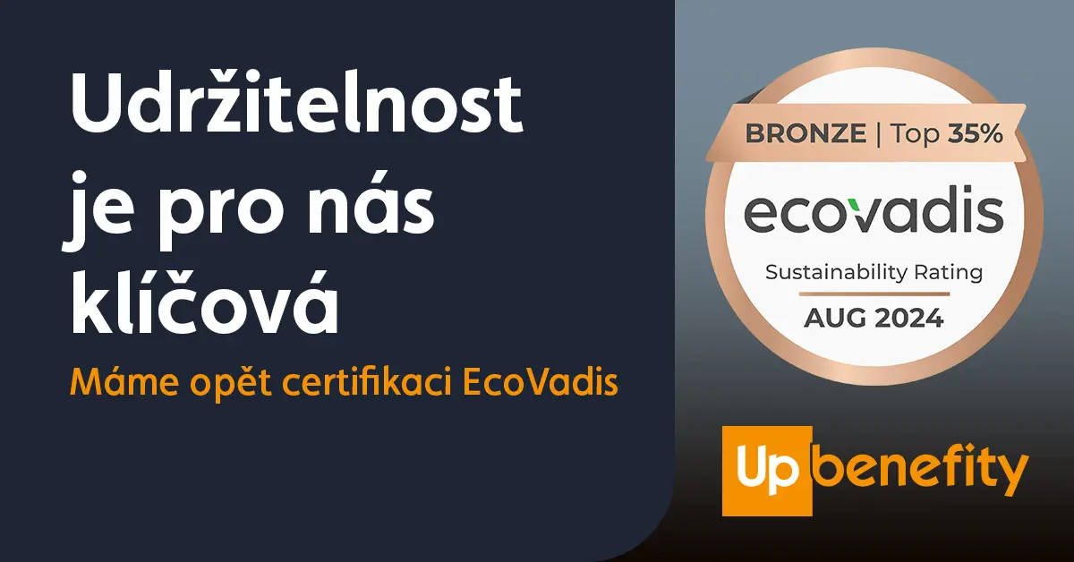 Máme opět cenu EcoVadis!