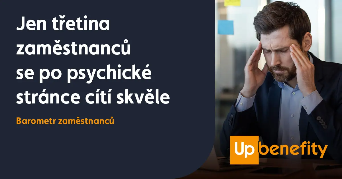 Jen třetina zaměstnanců se po psychické stránce cítí dobře