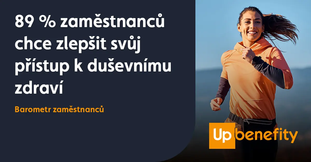 Duševní zdraví si chce zlepšit 89 % zaměstnanců