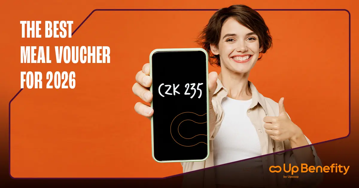 The optimal value of the food voucher for 2026 is 235 CZK