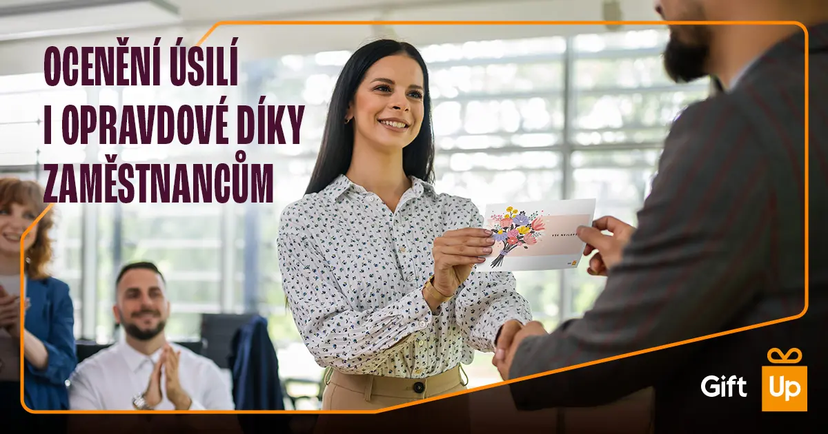 Gift Up pro firmy: Moderní způsob, jak ocenit zaměstnance
