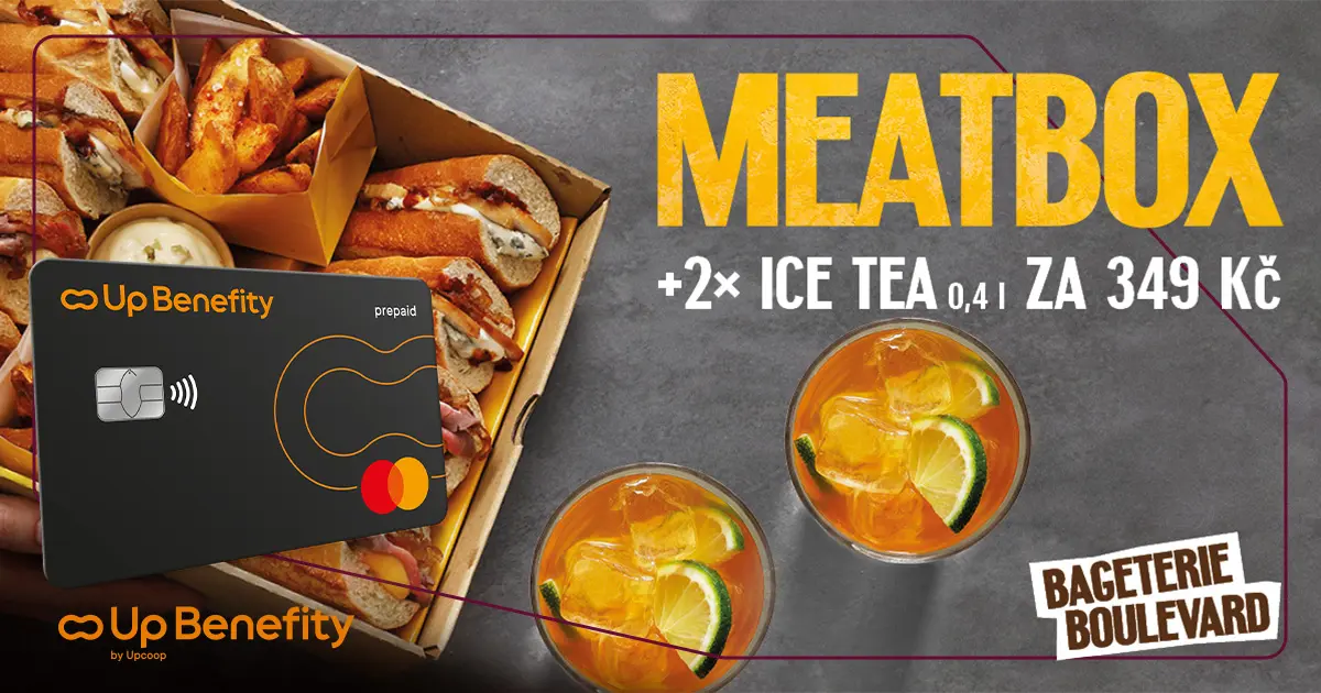 MEATBOX ve dvou? V Bageterii Boulevard teď za 349 Kč