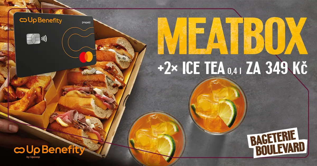 MEATBOX ve dvou? V Bageterii Boulevard teď za 349 Kč