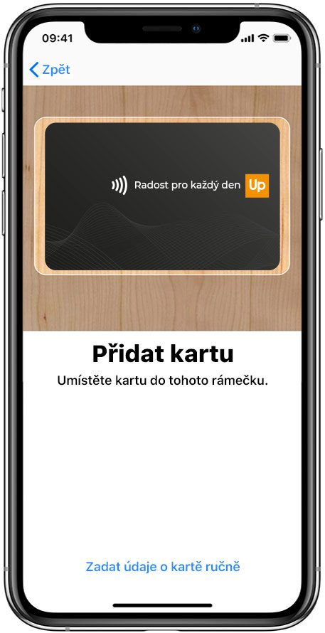 Jak přidat kartu?