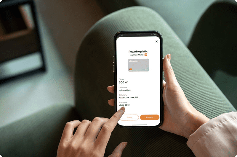Bezpečné ověřování online plateb s Up Klíčem